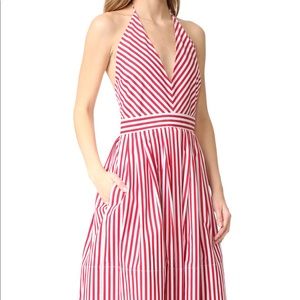 MDS Stripes halter dress.
